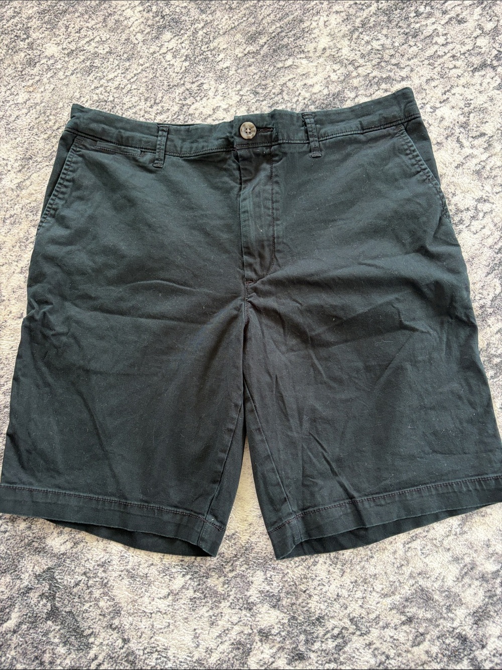 Goodfellow & Co Black Flat Front Chino Shorts